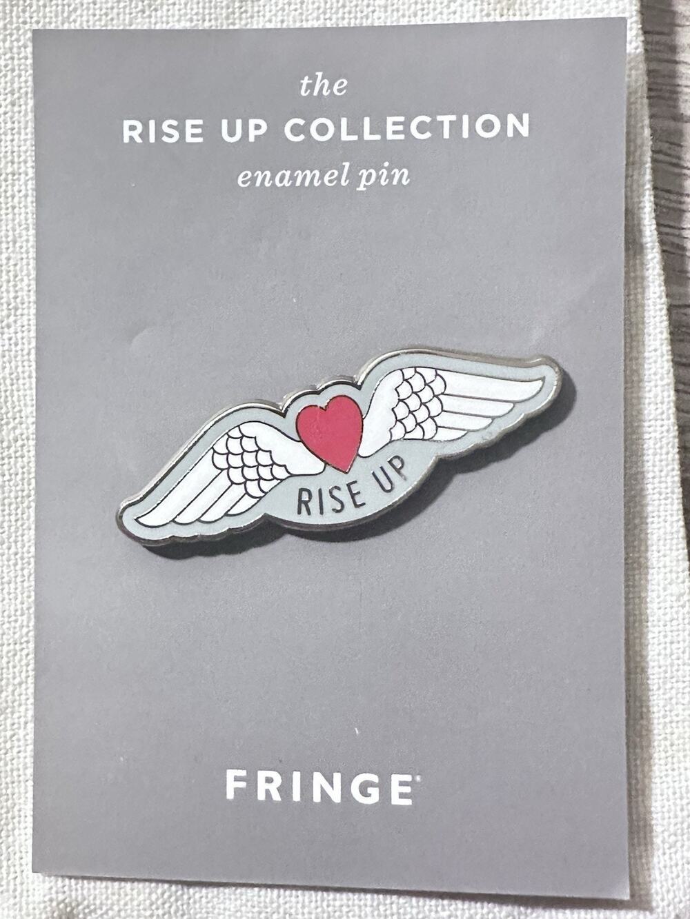 The Rise Up Collection Enamel Pin Fringe Studio New With Bag